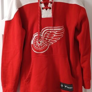 Red and White NHL Hoodie